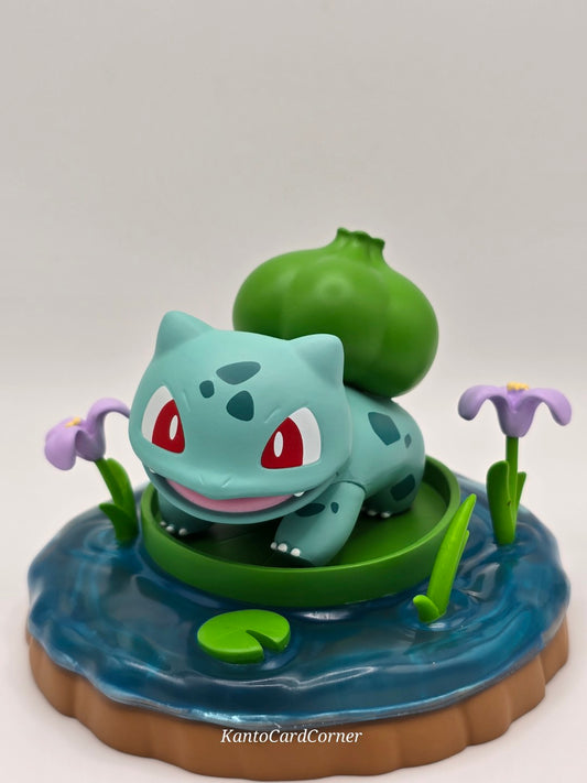 Bulbasuar Langbowang Pokemon Collectible Statue Figure Model