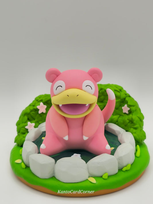 Slowpoke Langbowang Pokemon Collectible Statue Figure Model